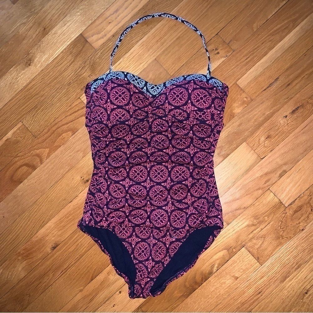 TOMMY Bahama IKAT One Piece Bathing Suit.